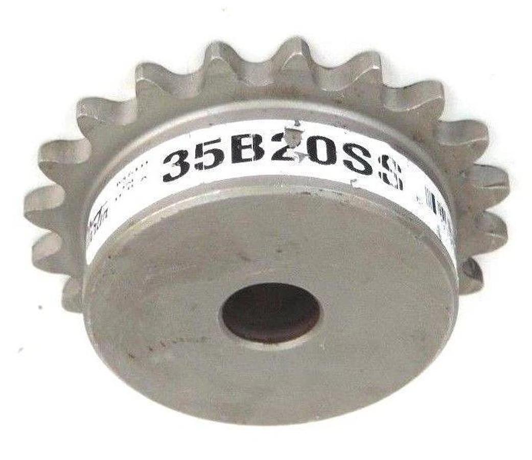 NEW MARTIN 35B20SS ROLLER SPROCKET 1/2" BORE 20 TEETH