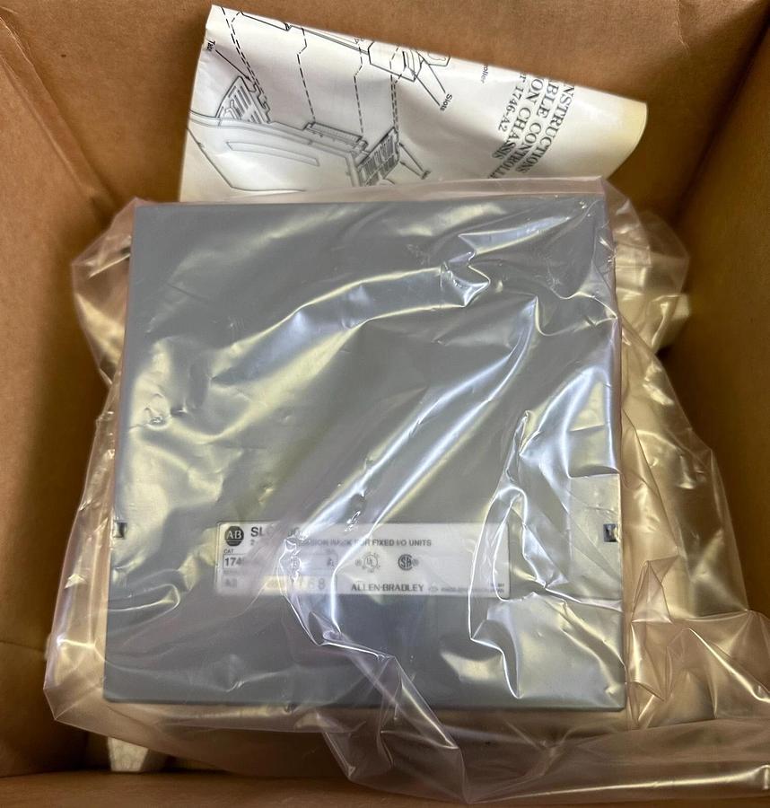 NEW ALLEN BRADLEY 1746-A2 /A SLC 500 2-SLOT EXPANSION RACK FOR FIXED I/O UNITS