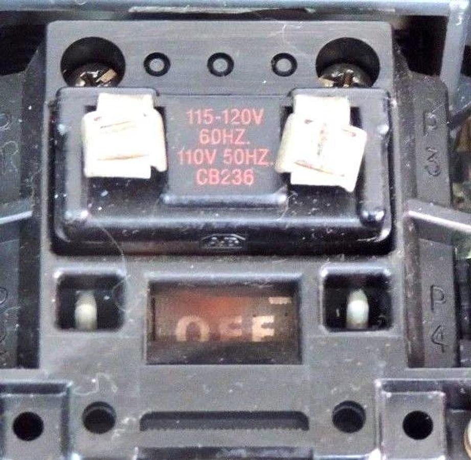 Used ALLEN BRADLEY 1000-NX163 SER. A STARTER 600VAC., 500-BOD930 SER. B, CB236 COILS