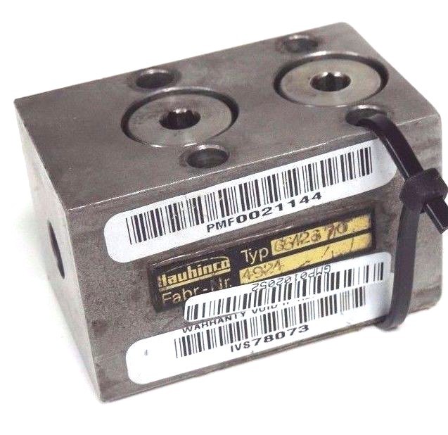 Used REPAIRED HAUHINCO TYPE: 6542670 VALVE FABR-NR 4924