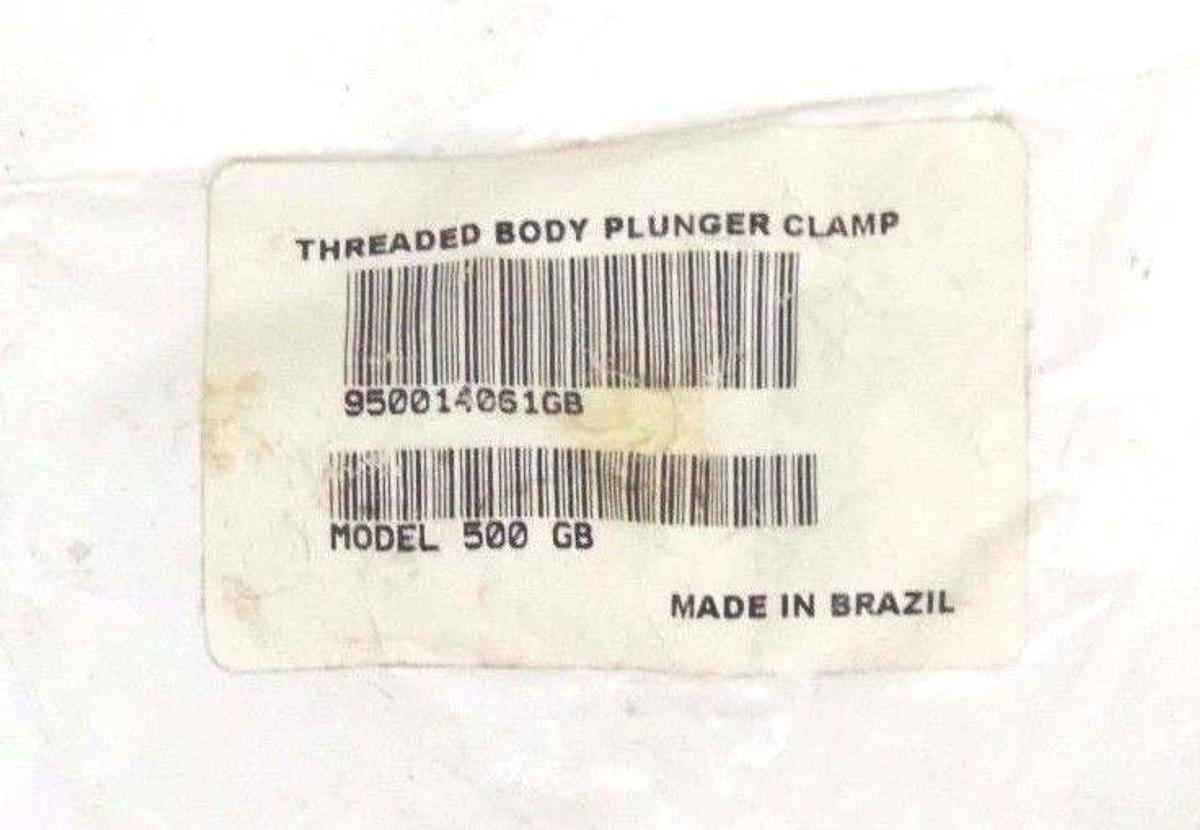 NIB MODEL 500-GB THREADED BODY PLUNGER CLAMP 500GB