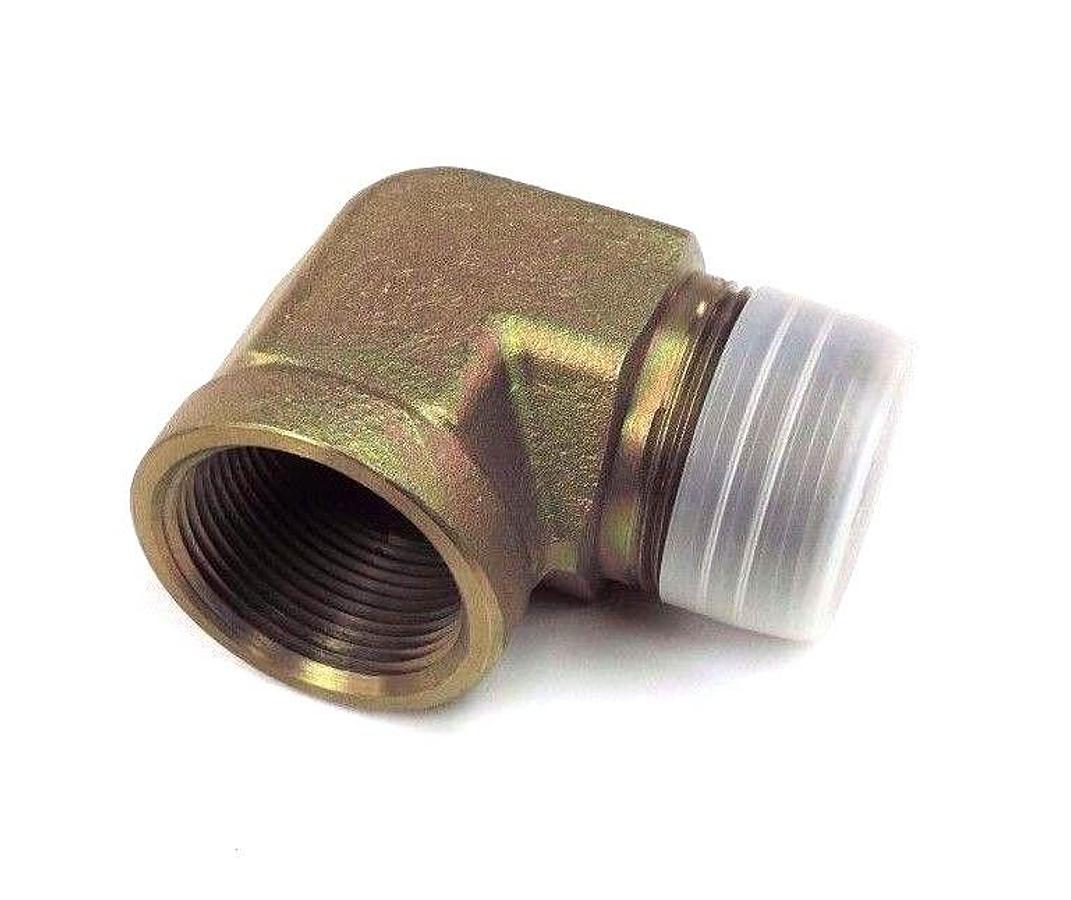 Used NIB PARKER 1 1/4 CD-S 90 DEG. ELBOW ADAPTER 1-1/4''