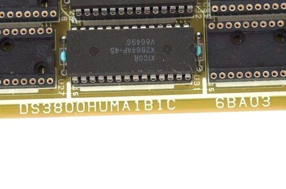 Used GENERAL ELECTRIC DS3800HUMA1B1C 6BA03 MEMORY BOARD DS3810MMAC1A1A