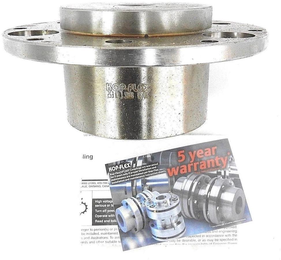 Used NIB EMERSON KOP-FLEX 253KD1SHUB HUB, SHAFT COUPLING, 3.25" BORE, 1967819