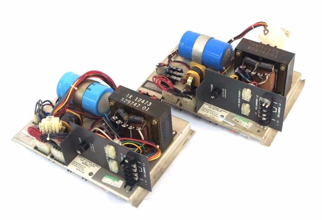 Used LOT OF 2 ALLEN BRADLEY SYSTEM POWER SUPPLY MODULES 1772-P1 SERIES. C, 634790