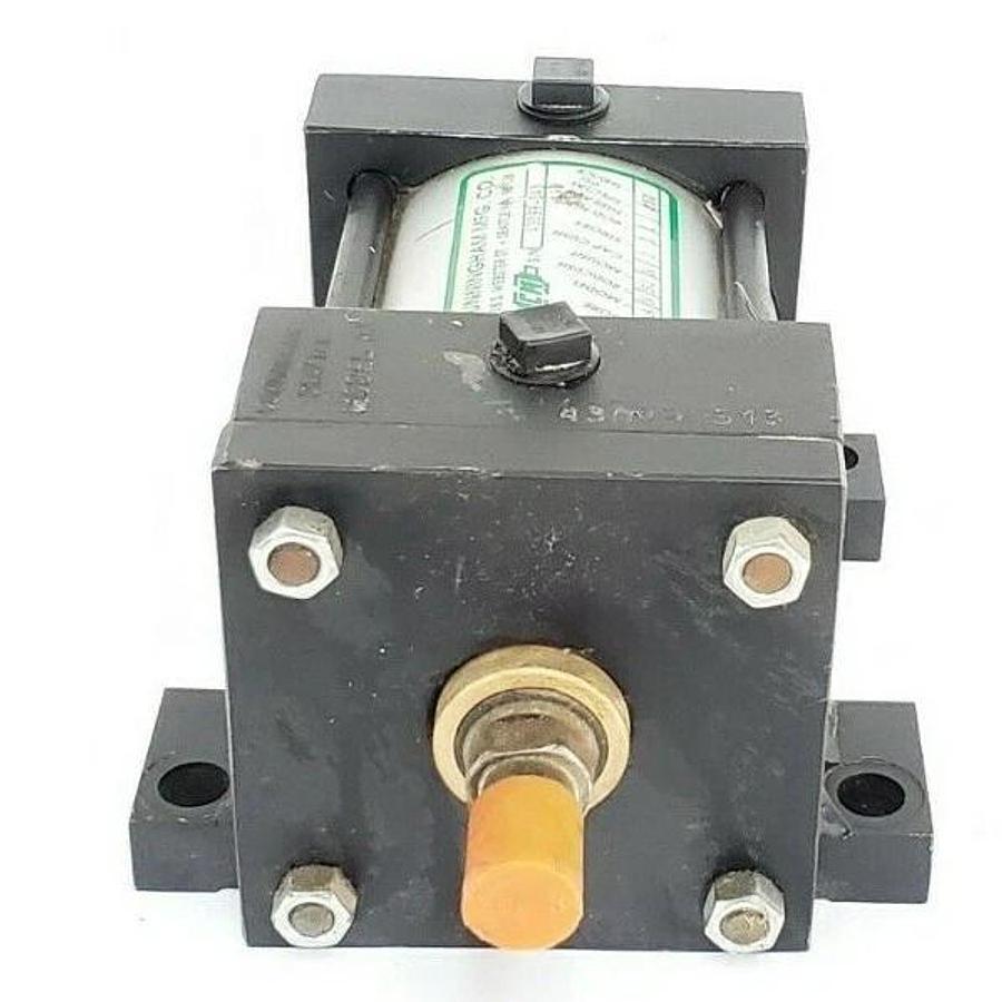 Used CUNNINGHAM MODEL AA PNEUMATIC CYLINDER 4" BORE, 2" STROKE, 250PSI, 4AANS2N211250