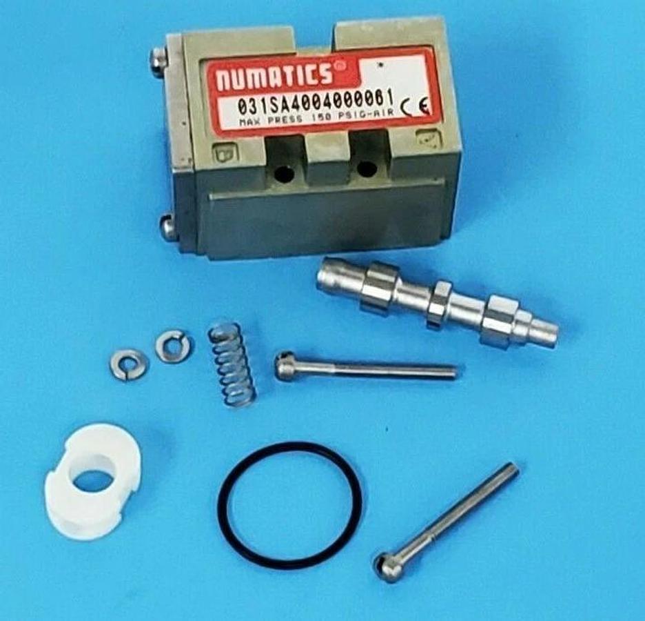 Used NUMATICS 031SA4004000061 SOLENOID VALVE 150 PSIG-AIR W/OUT COIL