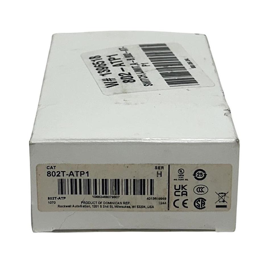 ALLEN BRADLEY 802T-ATP1 /H OILTIGHT LIMIT SWITCH PLUG-IN SPRING RETURN NSMP