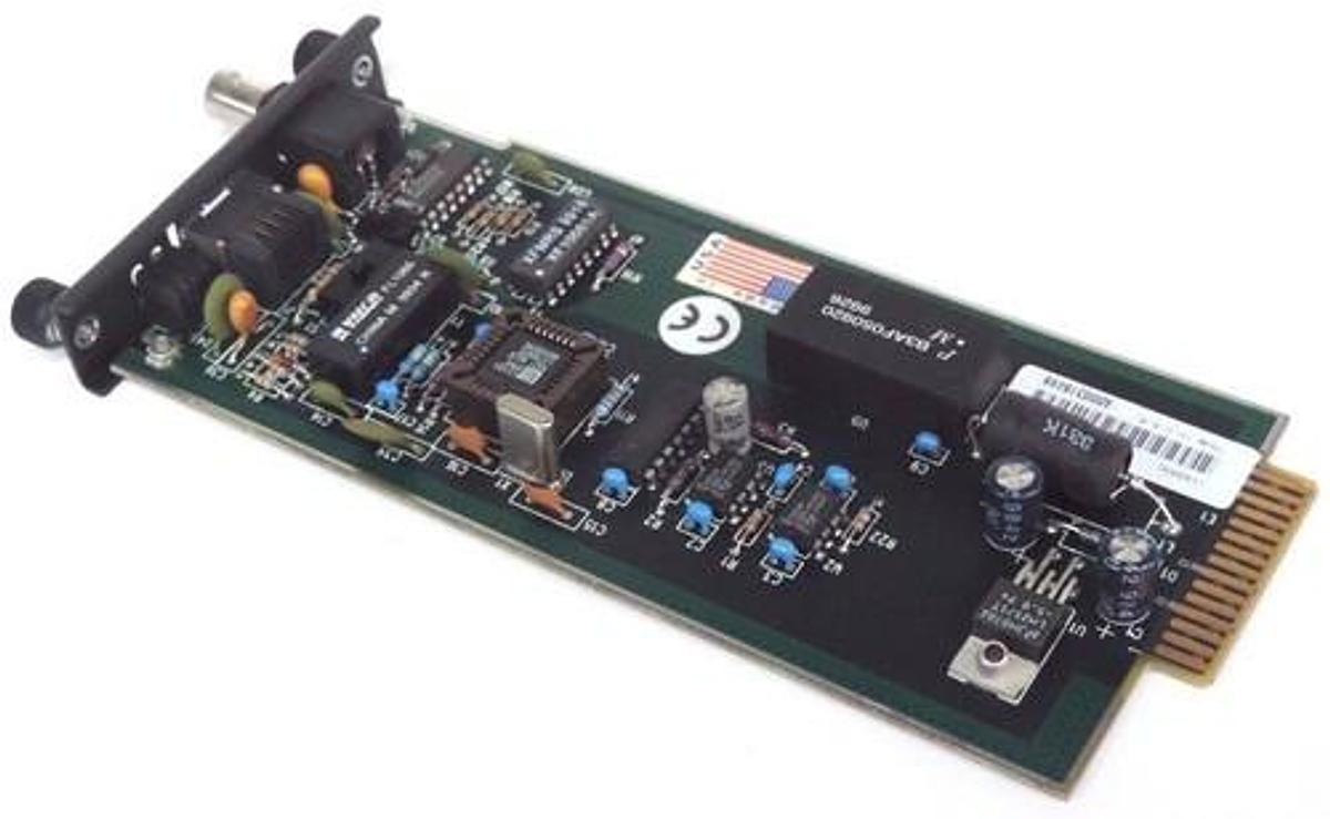 Used BLACK BOX LE6504C UTP BNC MEDIA INTERFACE CARD LE 6504C