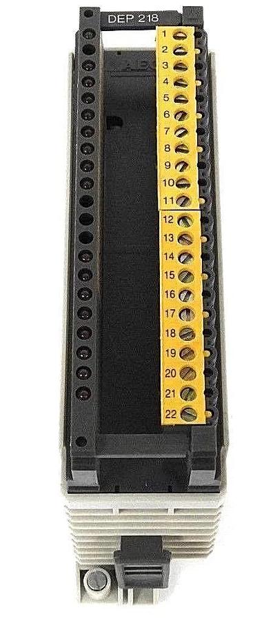 Used AEG MODICON DEP218 6728-042.276454 INPUT MODULE 16POINT, 115VAC