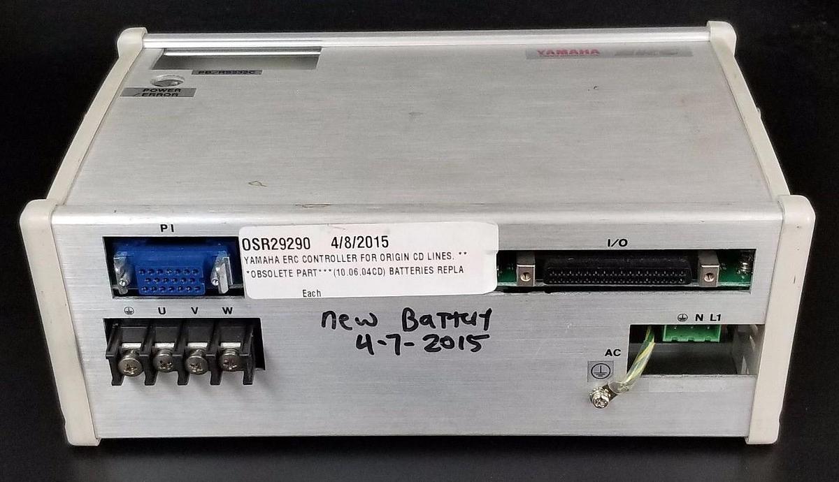 Used YAMAHA ERC SINGLE AXIS ROBOT CONTROLLER