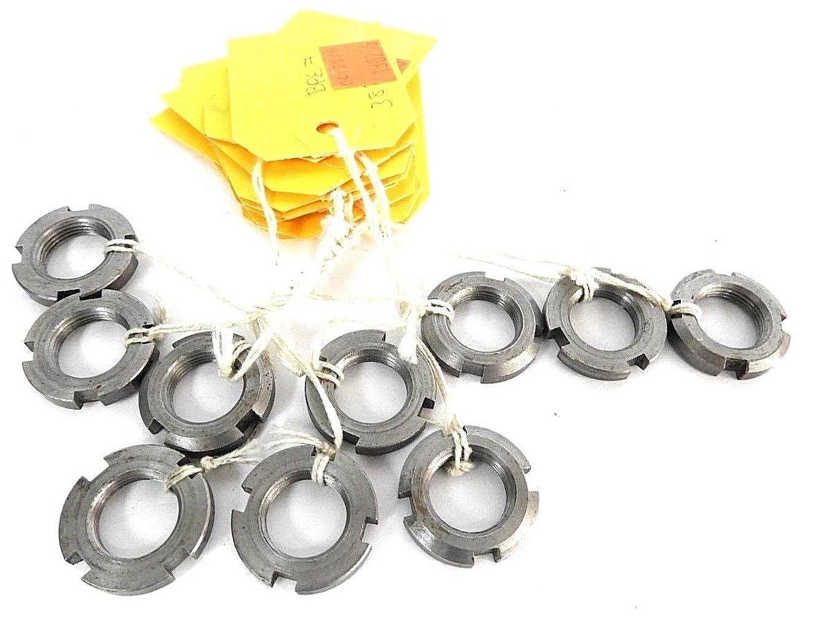 Used LOT OF 10 NEW SKF 031.0463 NUTS METRIC 0310463