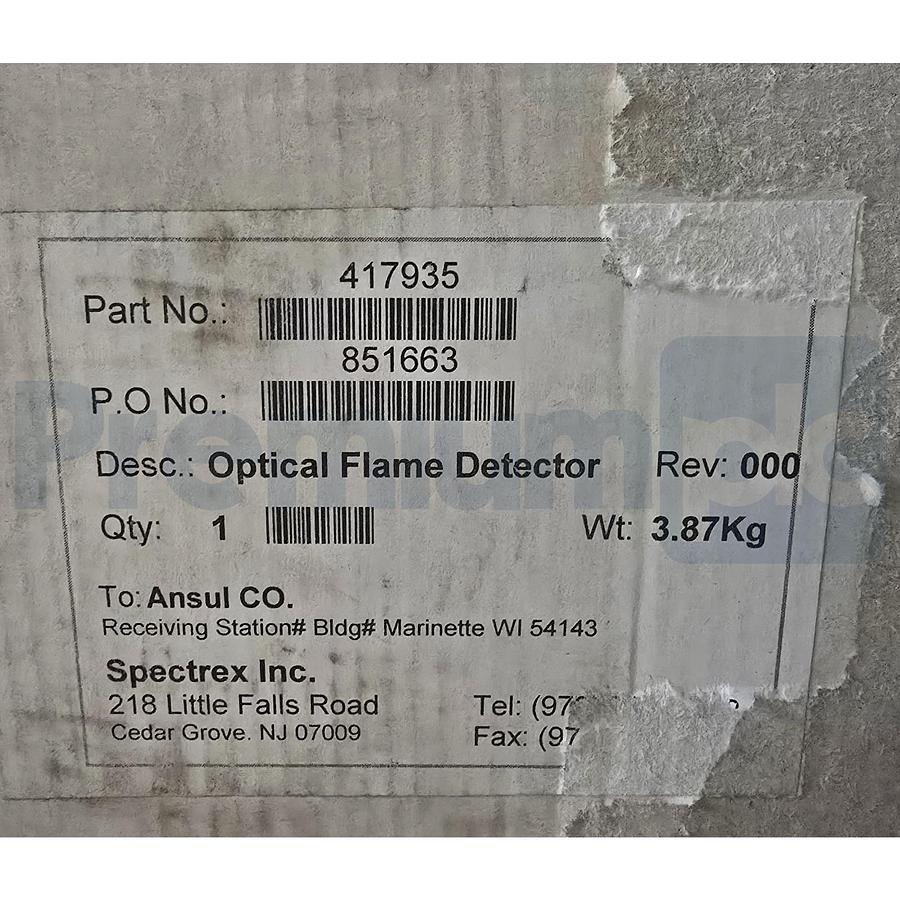 Used Spectrex 20/20 I-F IR3 Triple IR Optical Flame Detector 20/20I P/N 417935 NSMP