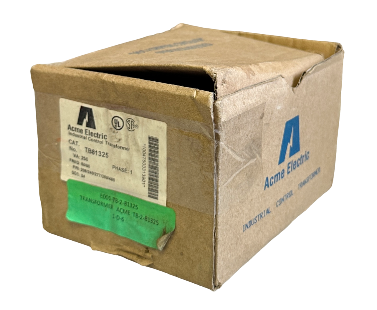 Used NEW ACME ELECTRIC TB-81325 / TB81325 INDUSTRIAL CONTROL TRANSFORMER 250VA 1PH