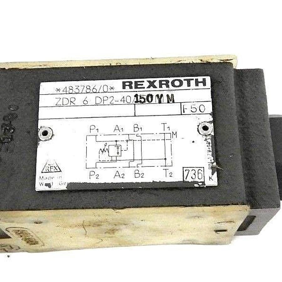 Used NEW REXROTH 483786/0 HYDRAULIC VALVE ZDR 6 DP2-40/150YM