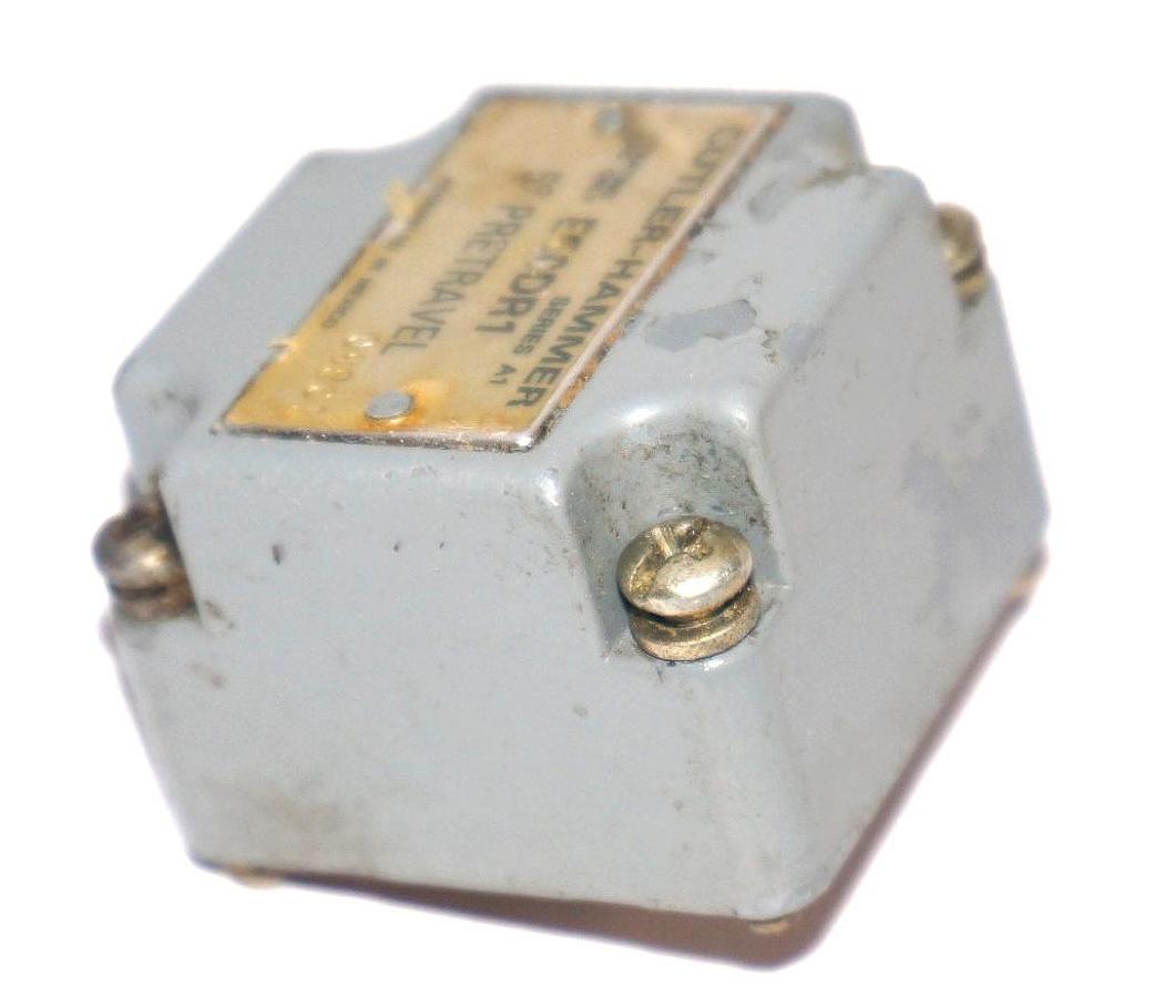 Used CUTLER-HAMMER E50DR1 OPERATING HEAD E50-DR1 SERIES A1
