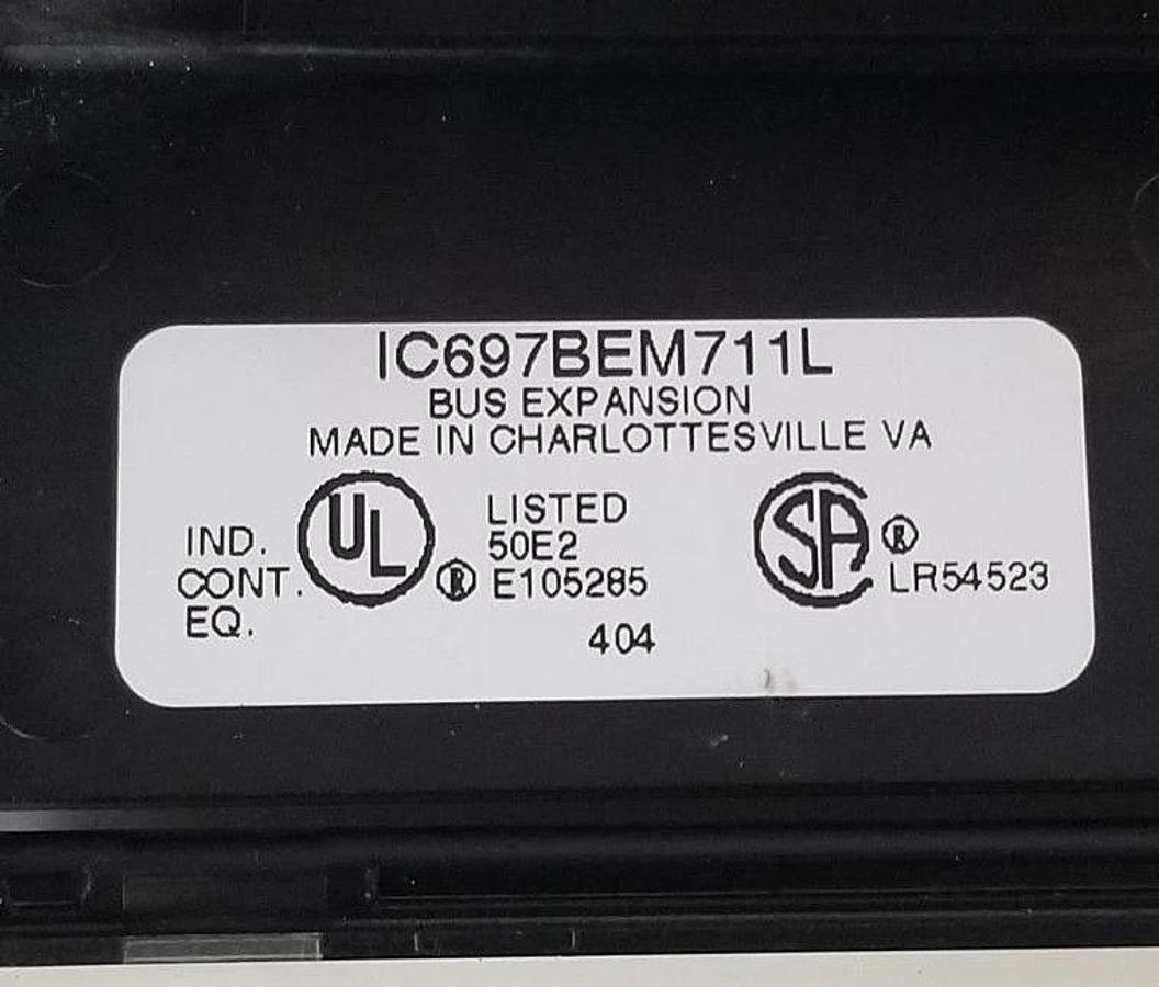 Used GE FANUC IC697BEM711L BUS EXPANSION MODULE IC697BEM711
