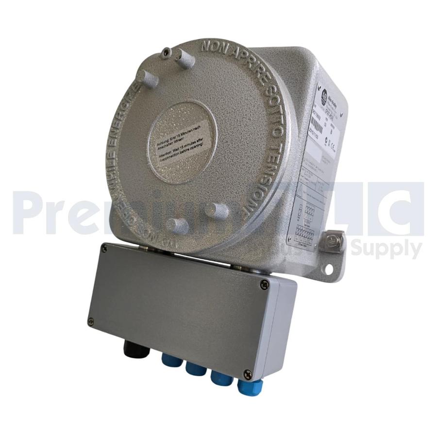 Used ALLEN BRADLEY 1797-PS1E /B FlexEX 85-253VAC IN/QUAD-EX DC OUT POWER SUPPLY V.03