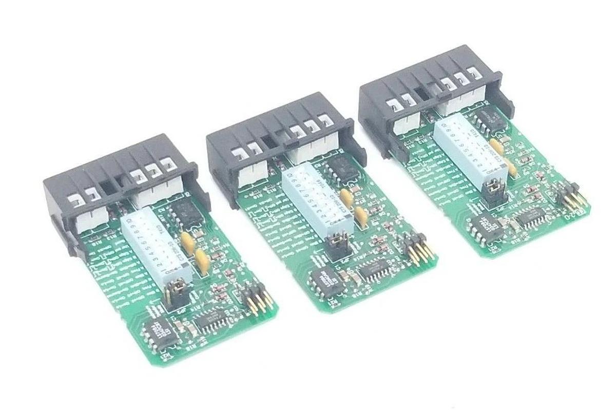 Used LOT OF 3 SIMPSON / GOODMAN 06-116396 INPUT BOARDS REV. 3, 06116396