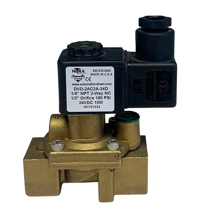 AUTOMATION DIRECT DVD-2AC2A-24D / DVD2AC2A24D NITRA VALVE 2-WAY 24VDC NSNP