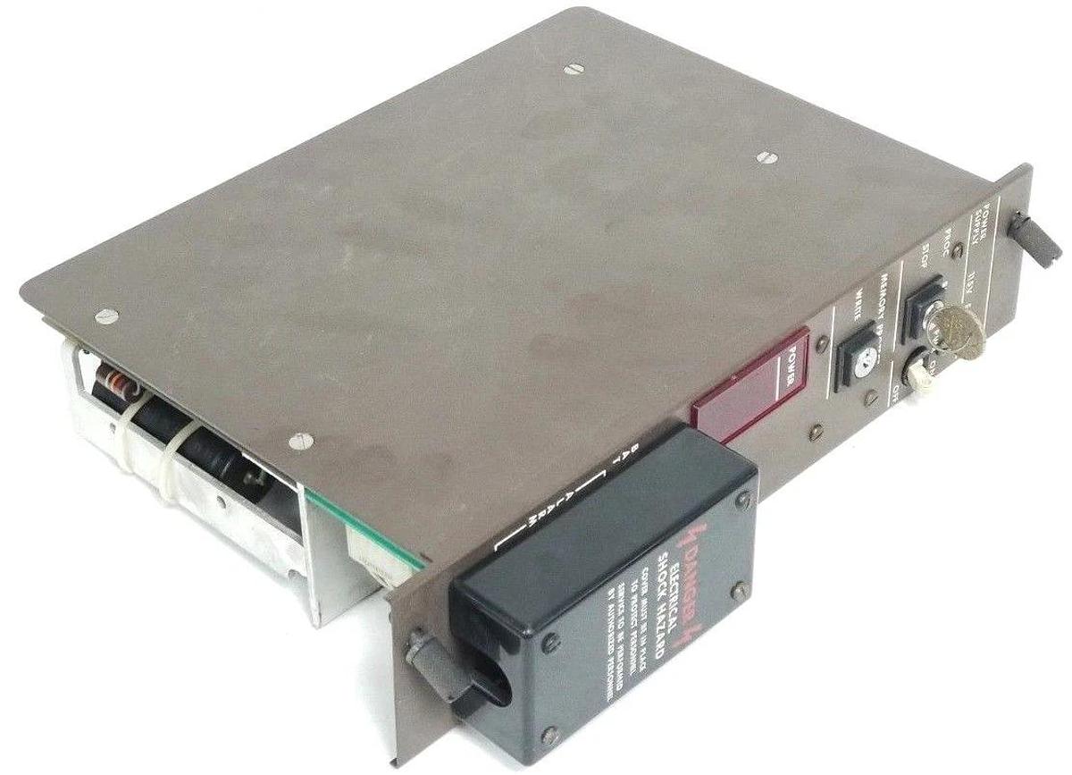Used GENERAL ELECTRIC IC600PM506A CPU POWER SUPPLY W/ KEY 115VAC IC600PM506