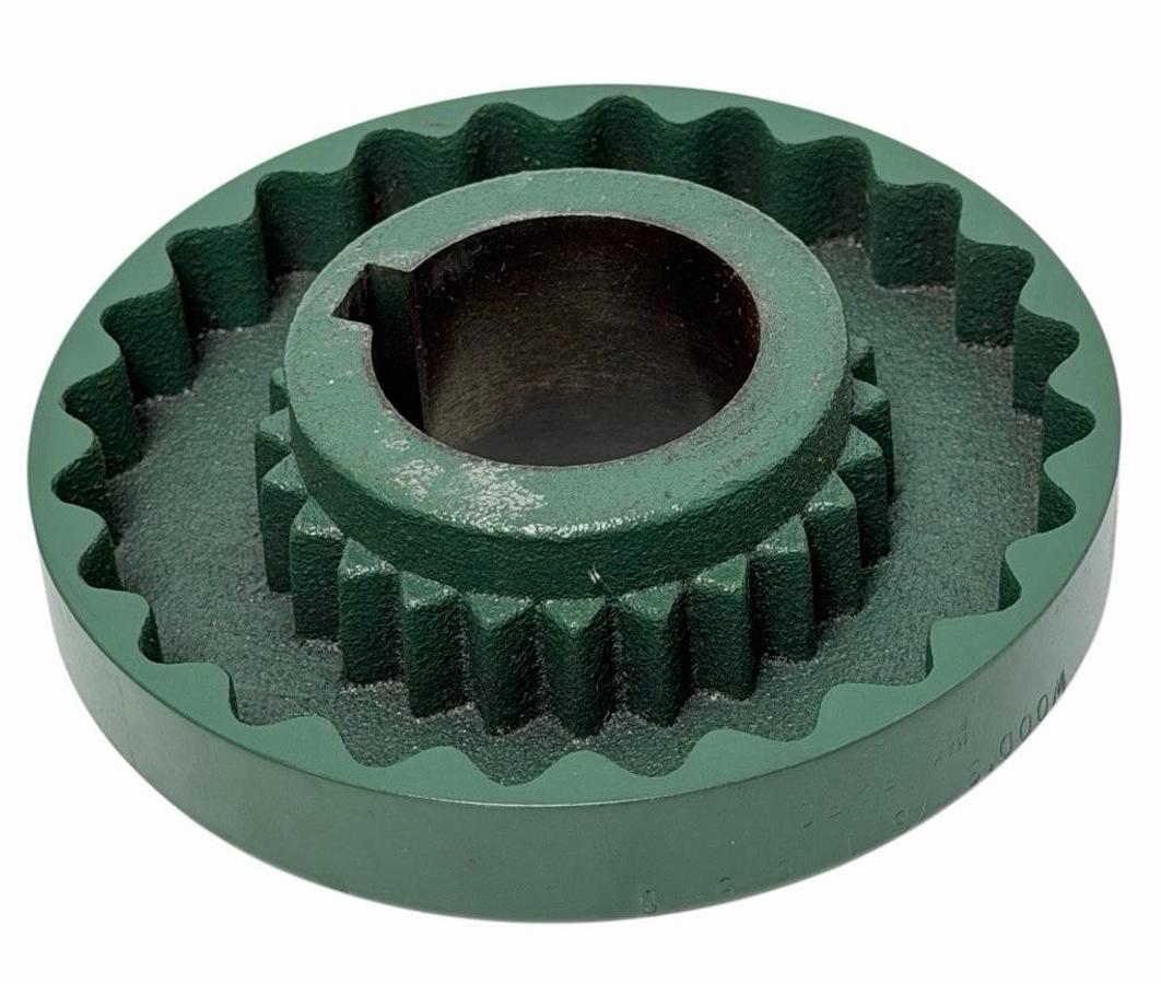 Used NIB TB WOOD'S 7S 1-5/8 CAST IRON 7 FLEXIBLE COUPLING FLANGE 4-5/8'' OD 7S158