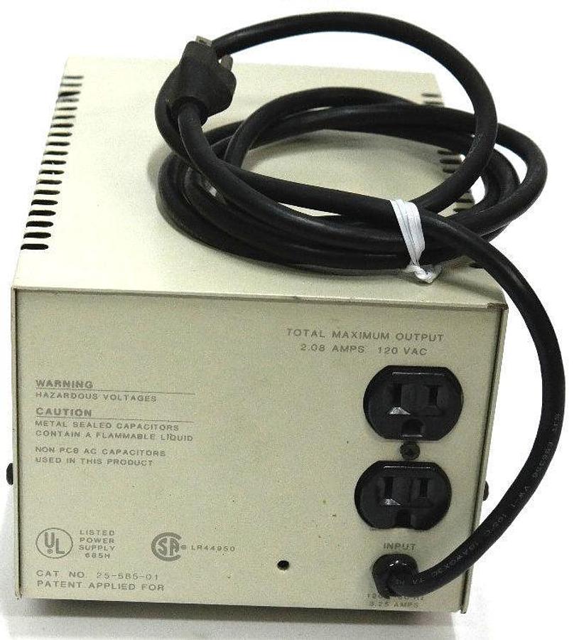 Used SOLA ELECTRIC 25-585-01 POWER SUPPLY MCR 250 2.08AMP 120VAC
