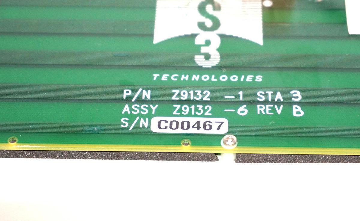 Used S3 TECHNOLOGIES A9032-003 DIGI-3 DIGITAL INPUT MODULE, Z9132-1
