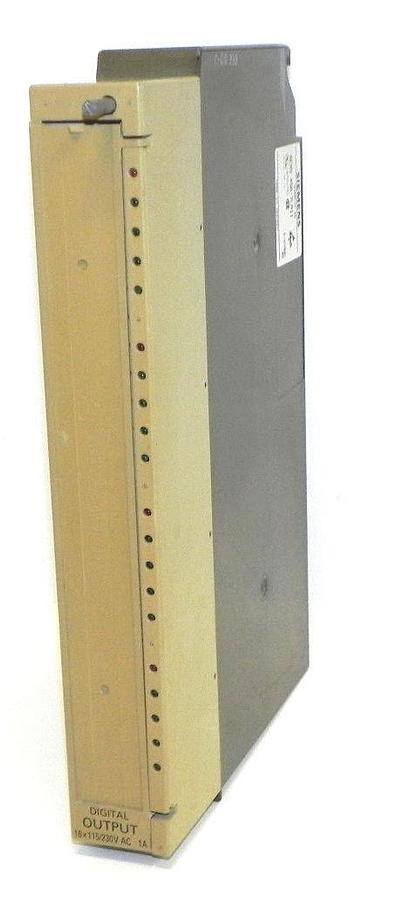 Used SIEMENS 6ES5-456-7LA11 DIGITAL OUTPUT MODULE 16x115/230VAC, 1A, 6ES54567LA11