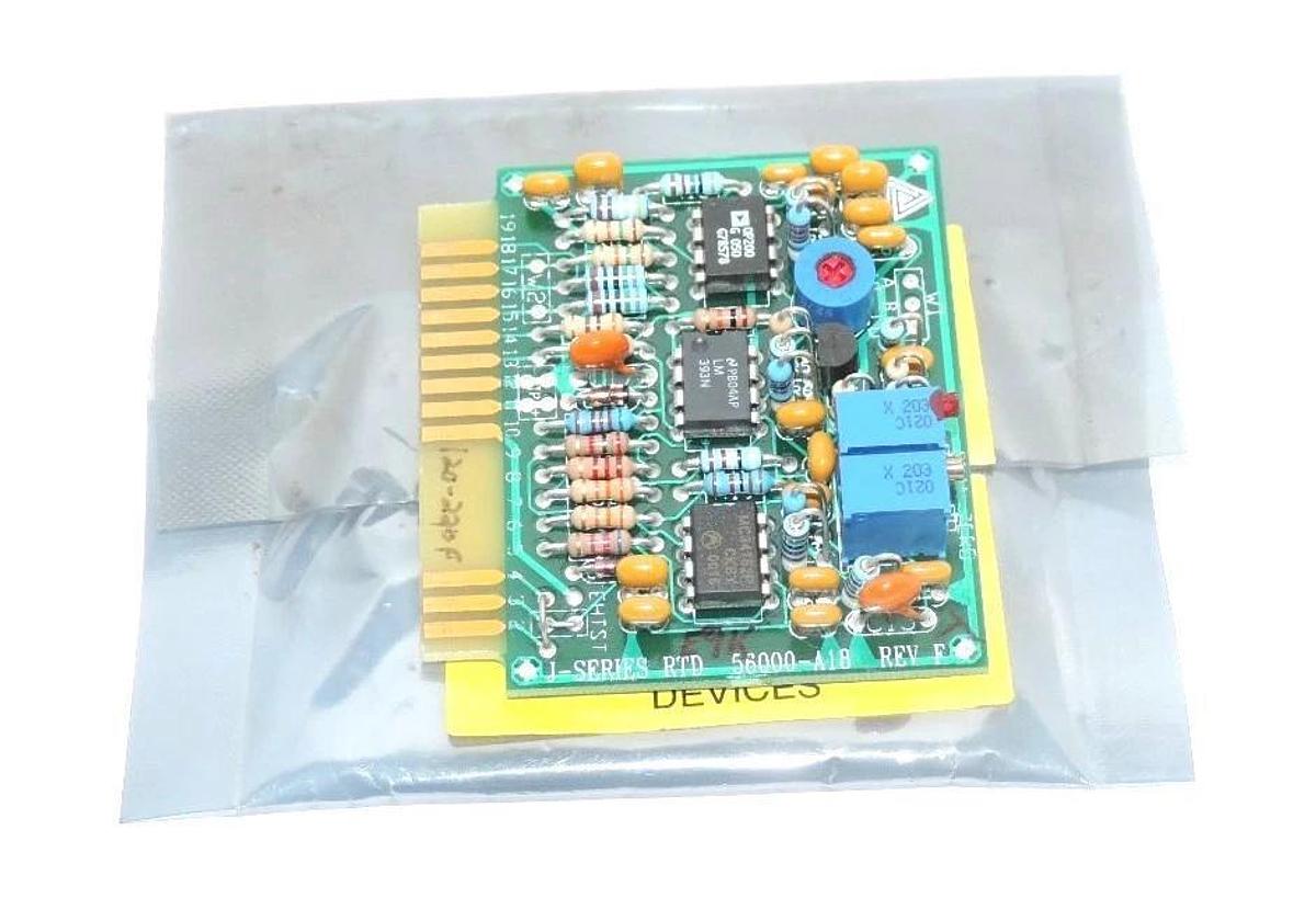Used ANDERSON INSTRUMENT 56000-A18 BOARD J-SERIES RTD, 56000A18, REV. F