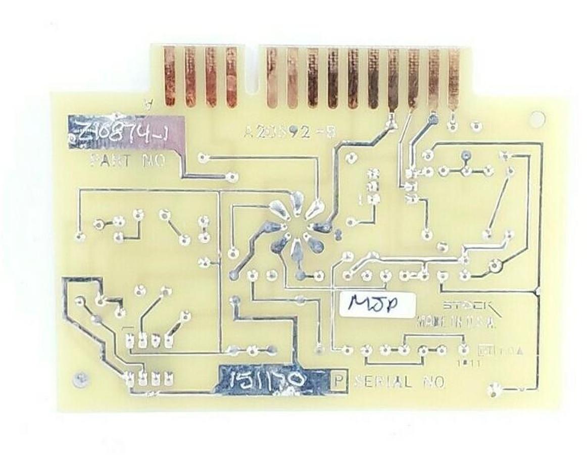Used STOCK EQUIPMENT A20592-B SIGNAL CONVERTER BOARD CIRCUIT BOARD A20592B