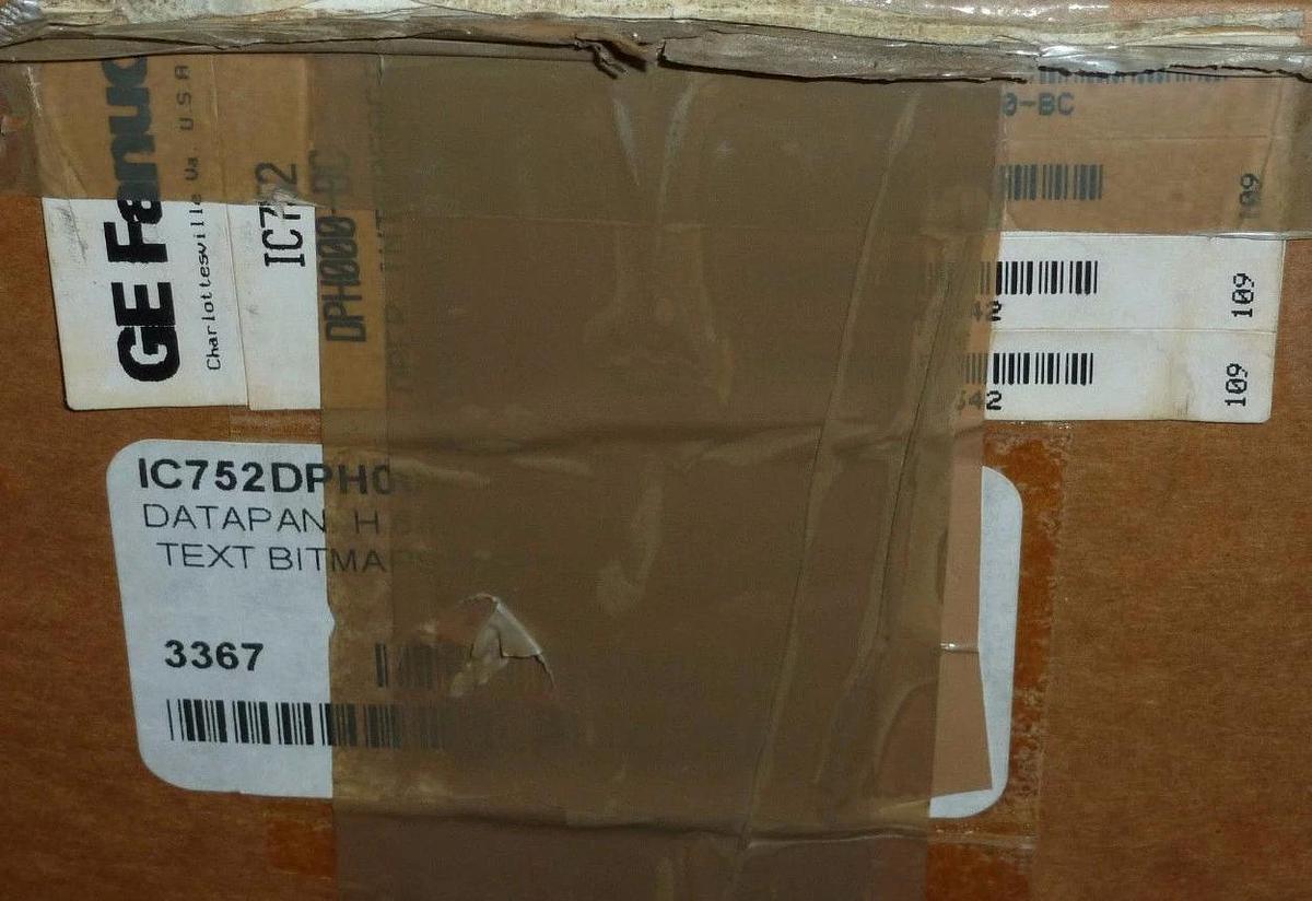 Refurbished GE FANUC AFE IC752DPH000-BC DATAPANEL IC752 DPH000, B346-01D, *REFURBISHED*