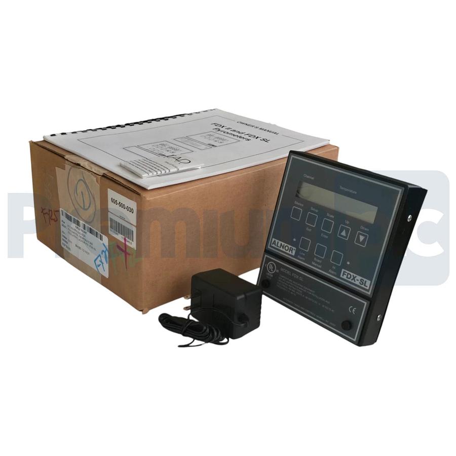ALNOR FDX-SL Scanning Pyrometer | 30-Ch Temperature Indicator 605-500-030 NSMP