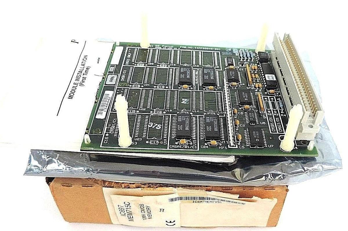 Used NIB FANUC IC697MEM715C 128K CMOS MEMORY MODULE CMSA1 44A724851-G01