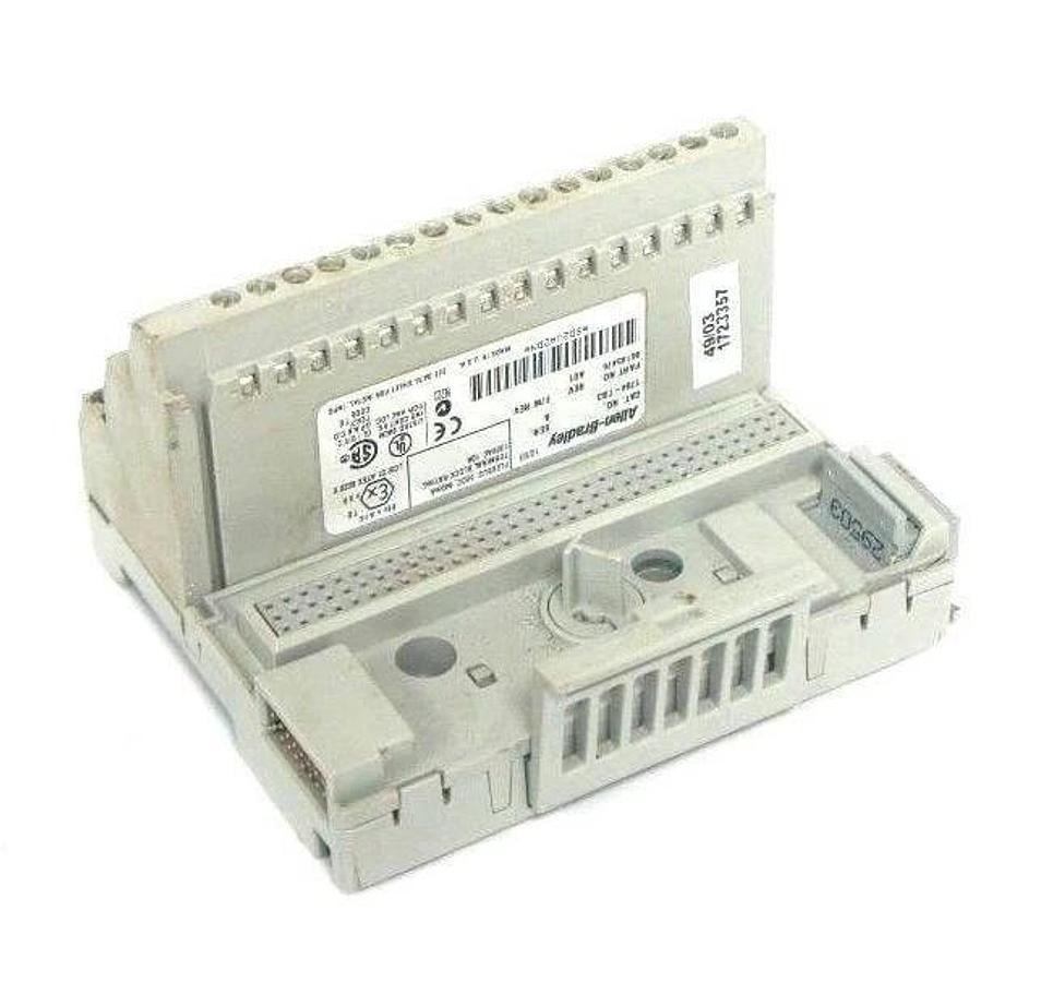 Used ALLEN BRADLEY 1794-TB3 TERMINAL BASE 1794TB3 SER. A REV. A01 P/N: 96145476