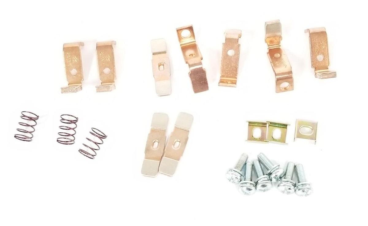 Used NEW CUTLER HAMMER CONTACT KIT (6) 23-5876 (3) 23-5877 W/ SCREWS & SPRINGS
