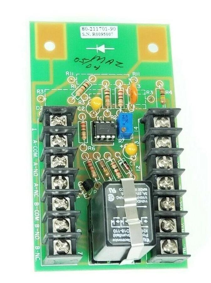 Used NIB GENERIC 80-211701-90 RELAY BOARD 8021170190