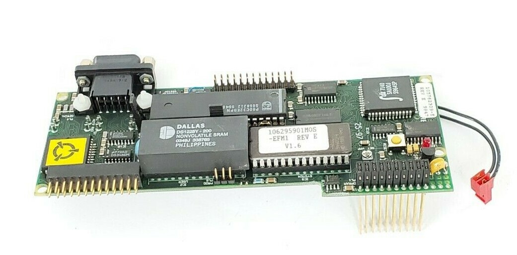 Used NEW BOSTON FINCOR 105762309-E INTERFACE BOARD REV. E 106295901M0S-EFM1 V: 1.6