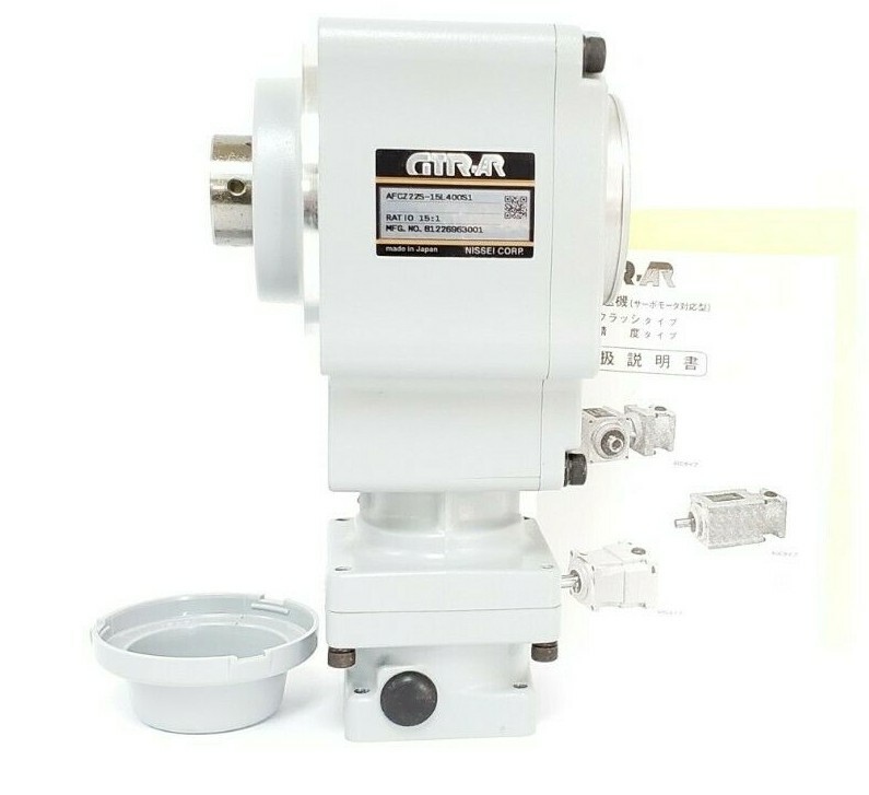 NIB NISSEI / GTR-AR AFCZ22S-15L400S1 TRANSMISSION REDUCER 15:1 RATIO