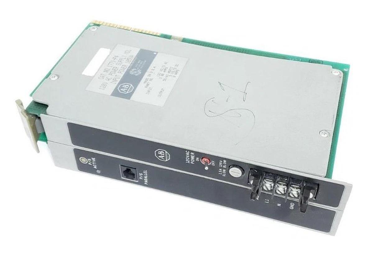 Used ALLEN BRADLEY 1771-P4 120V AC POWER SUPPLY MODULE 1771P4