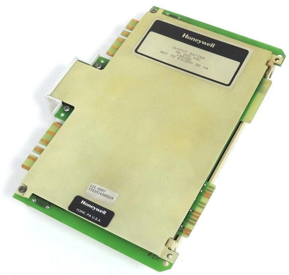 Used HONEYWELL 621-0007 OUTPUT MODULE REED RELAY 6210007
