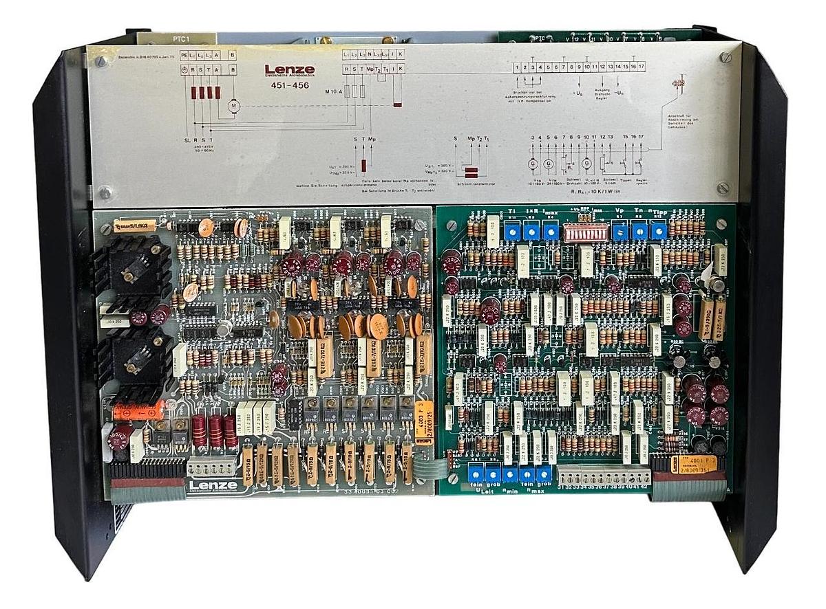 Refurbished REPAIRED LENZE 451-456 / 2/8019/F444 / 452-E1 / 306-958 DRIVE 200/440V 41A 4005