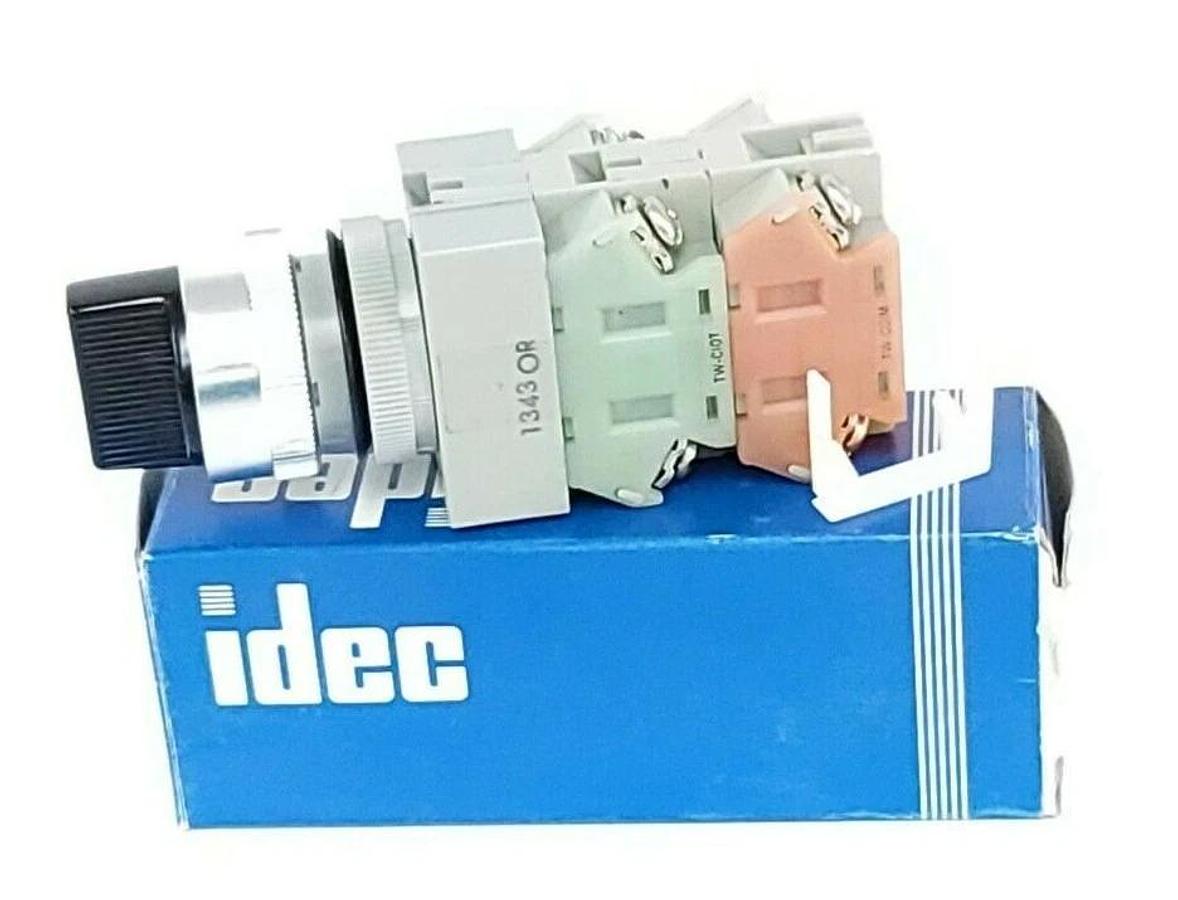 Used NIB IDEC ASW33S243 CONTROL UNIT SELECTOR SWITCH