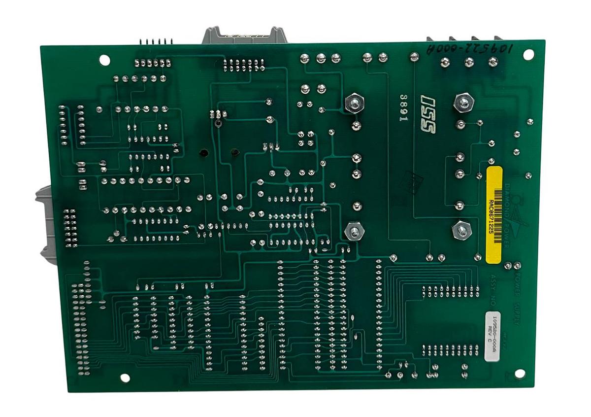 Used DIAMOND POWER 109520-000A / 109520000A POWER SUPPLY BOARD / CARD Rev. C NSNP