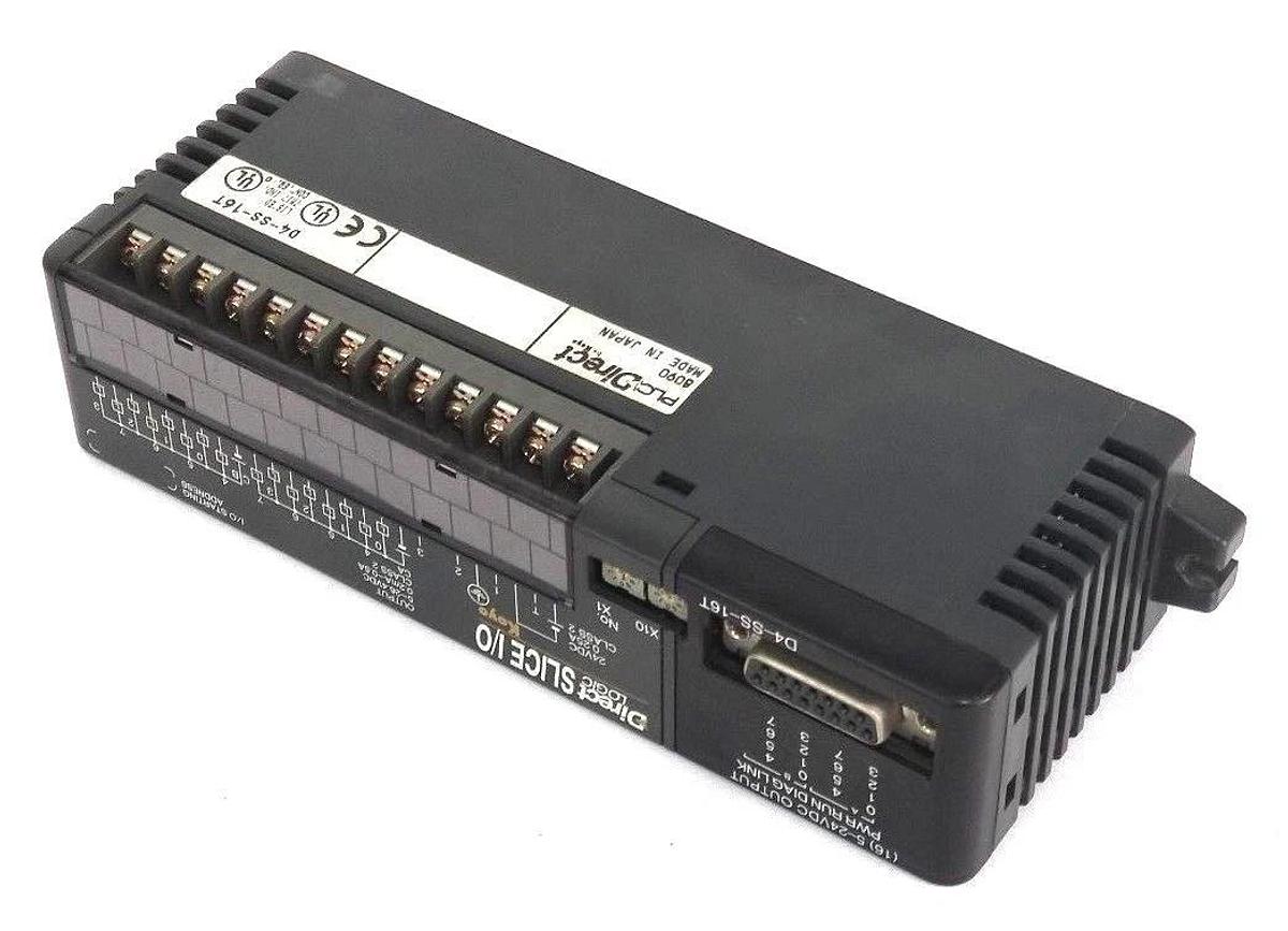 Used PLC DIRECT LOGIC D4-SS-16T SLICE I/O OUTPUT MODULE D4SS16T