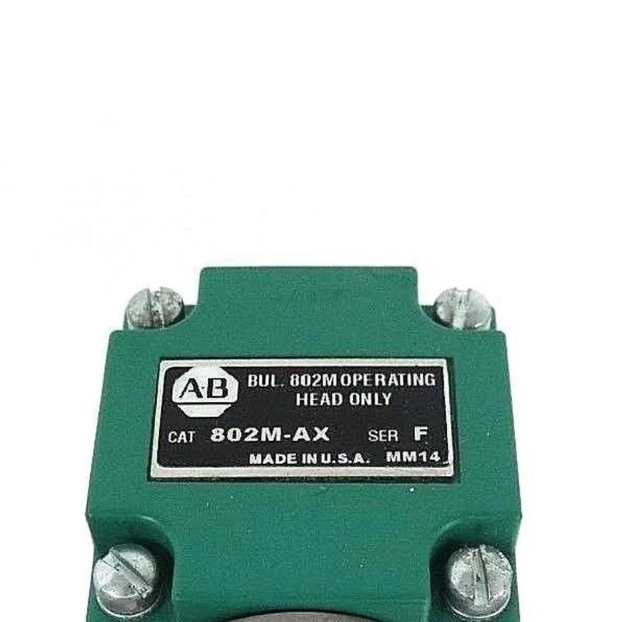Used LOT OF 2 NIB ALLEN BRADLEY 802M-NX23 PRE-WIRED LIMIT SWITCHES 802MNX23, SER. A