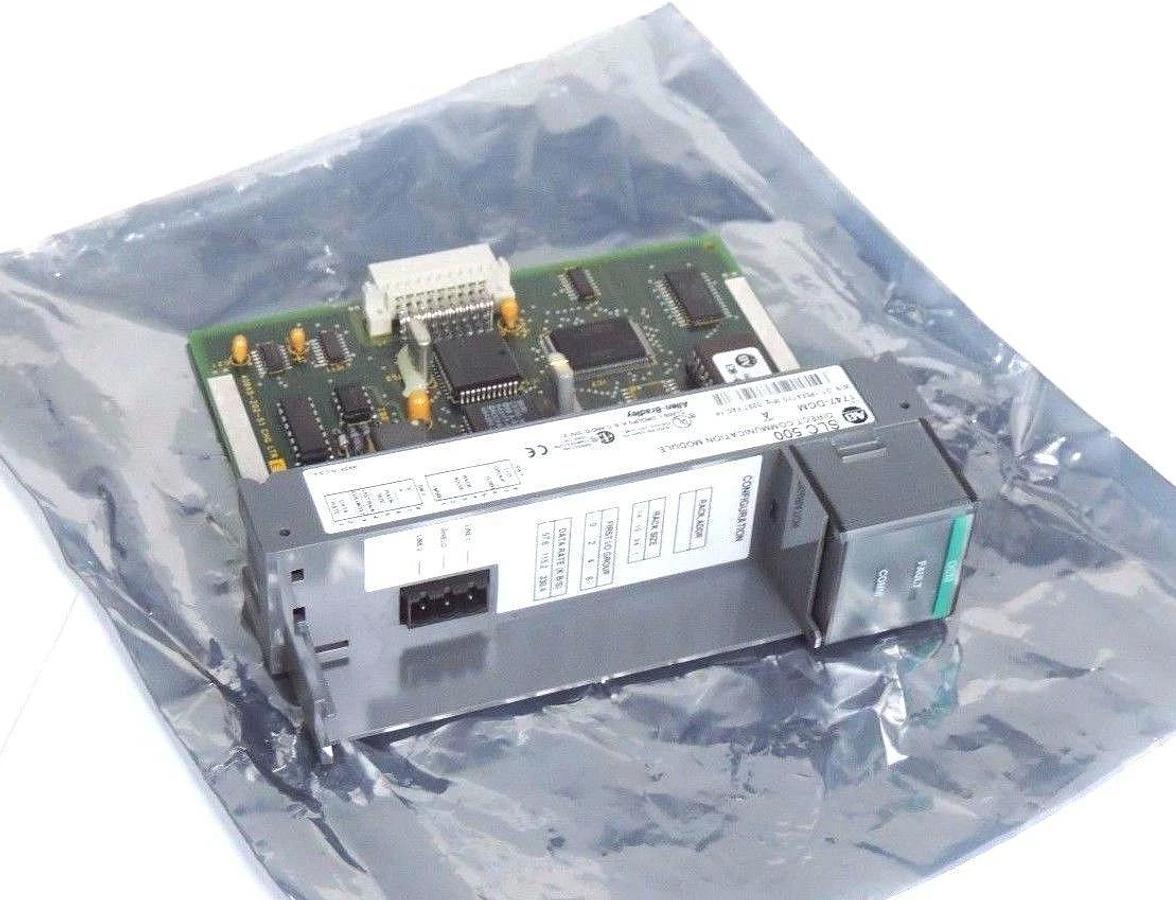 Used ALLEN BRADLEY 1747-DCM DIRECT COMMUNICATION MODULE 1747DCM SER. A MFG: 0297