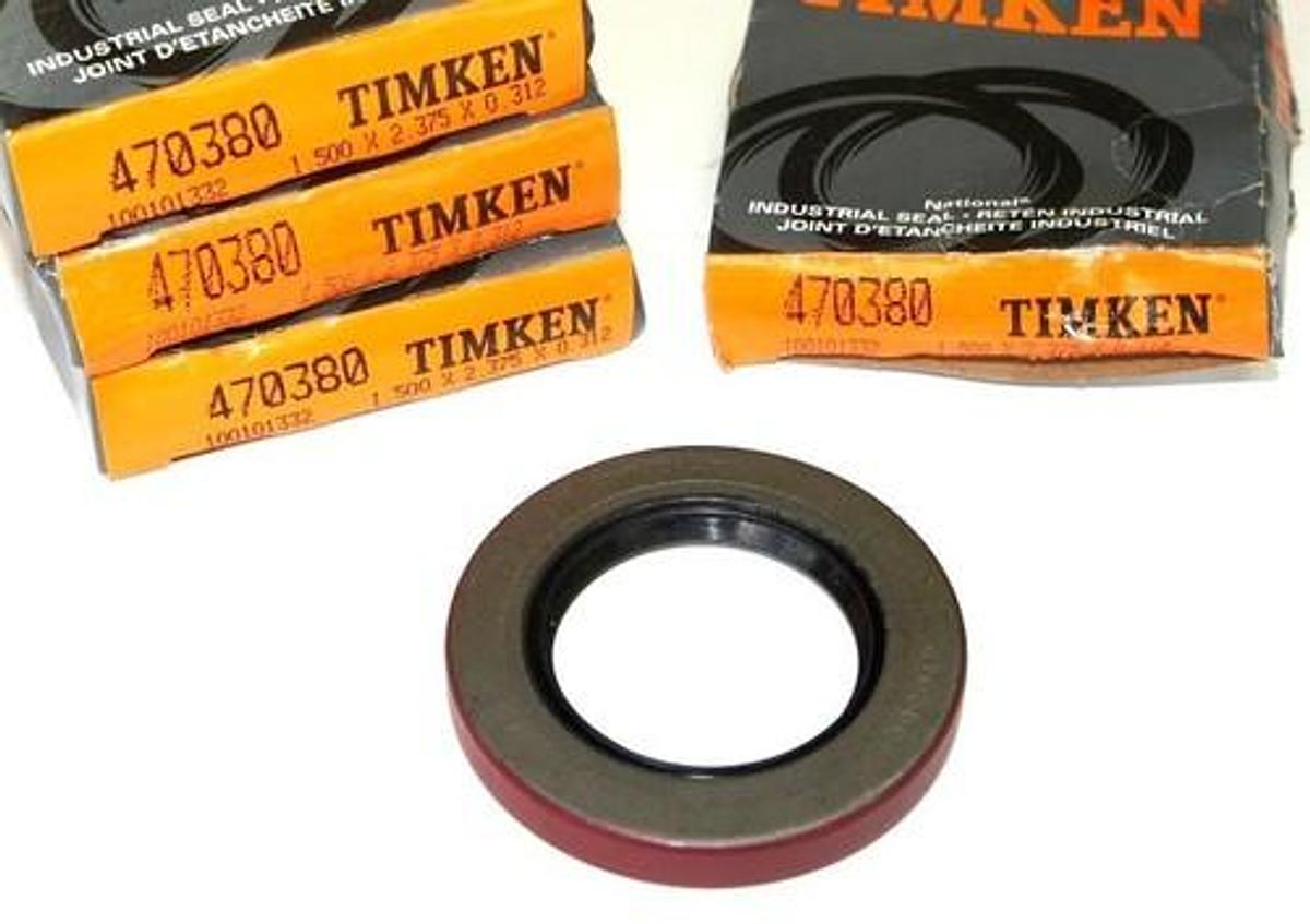 LOT OF 4 NIB TIMKEN 470380 OIL SEALS 1.500 X 2.375 X 0.312