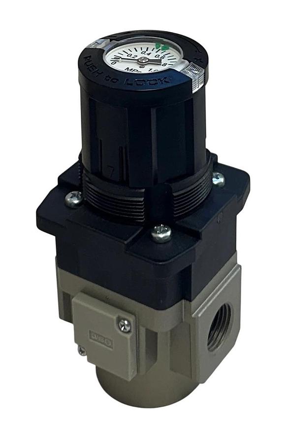 SMC ARG40-F04G1 / ARG40F04G1 ARC REGULATOR GAUGE-HANDLE W/ PRESSURE GAUGE NSMP
