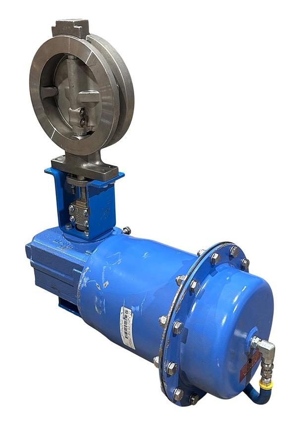 Used METSO JAMESBURY QPX3C/M QUADRA-POWER X ACTUATOR / 815W113600XZ WAFER-SPHERE NSNP